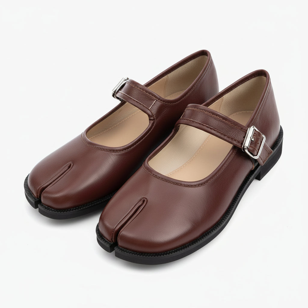 Tabi Mary Jane Flat Shoes