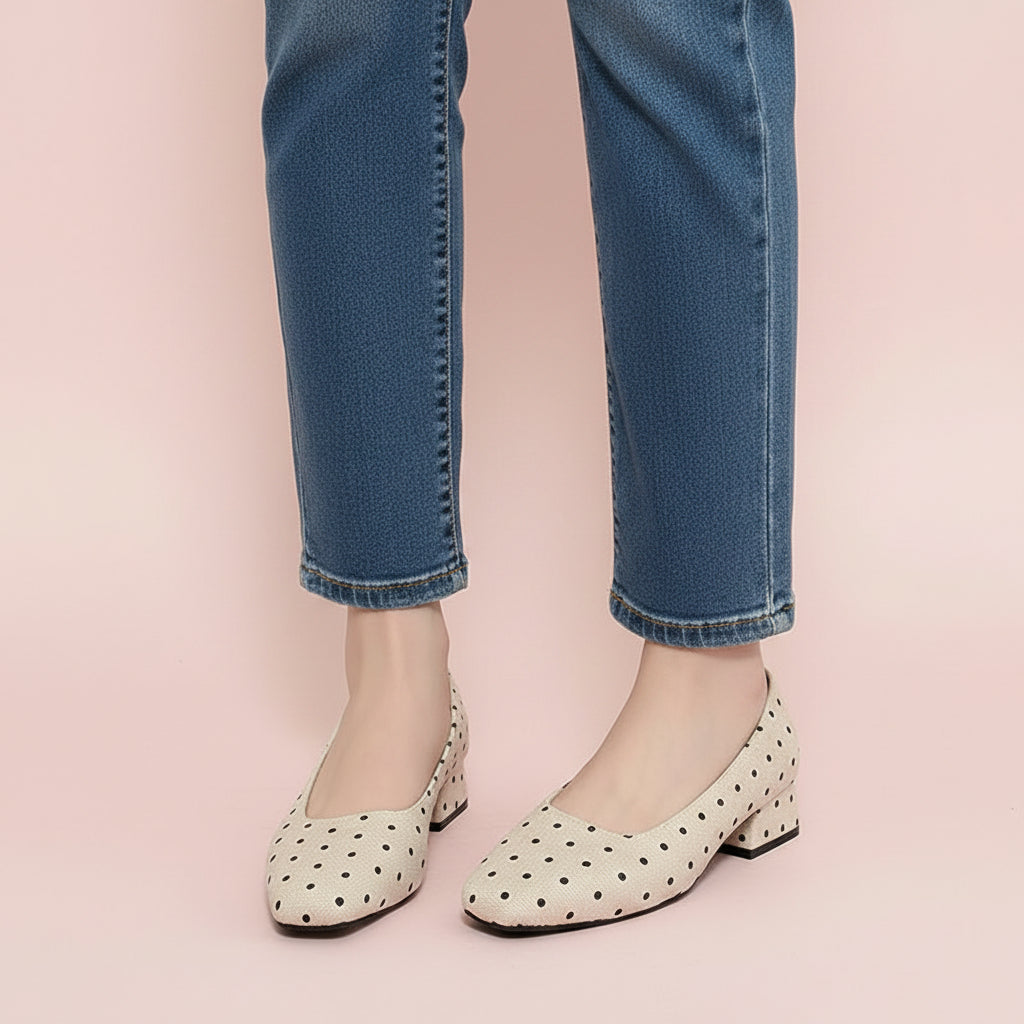 Polka Dot Shoes