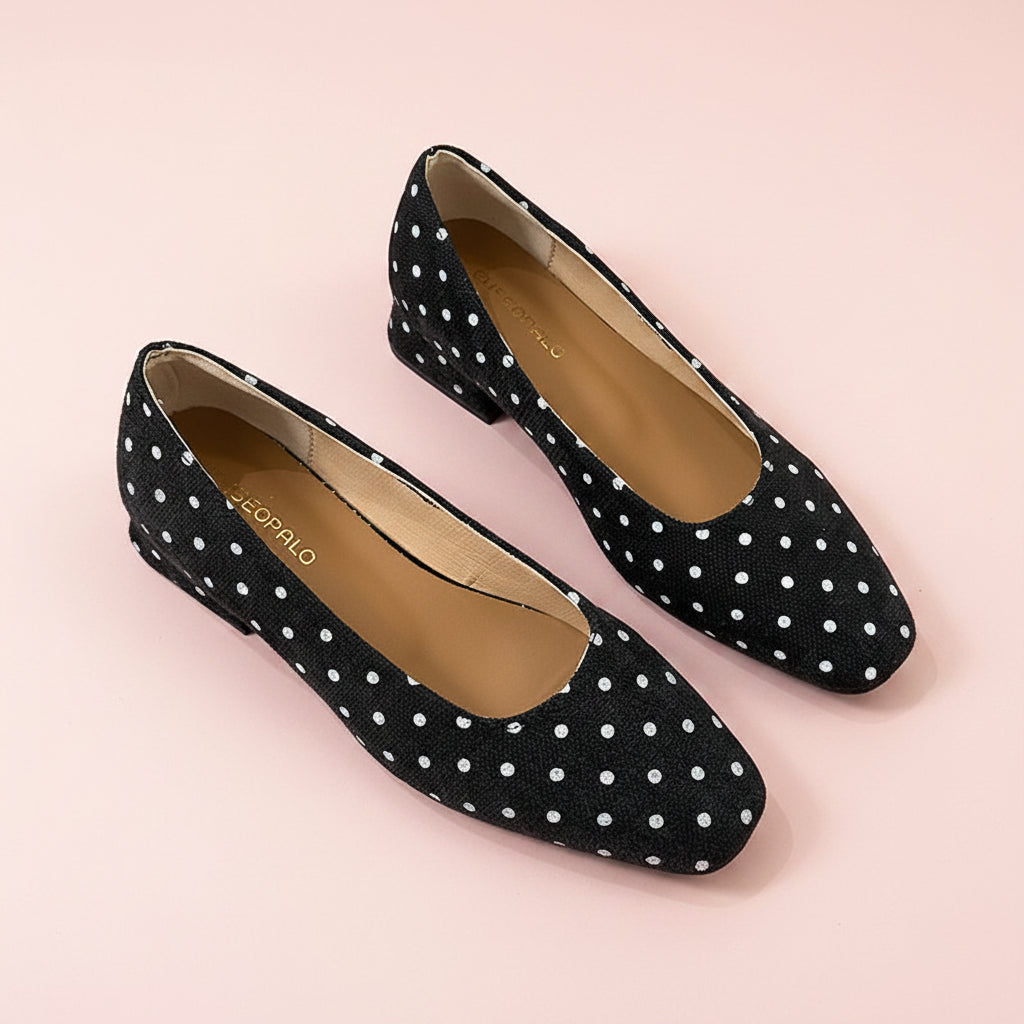 Polka Dot Shoes