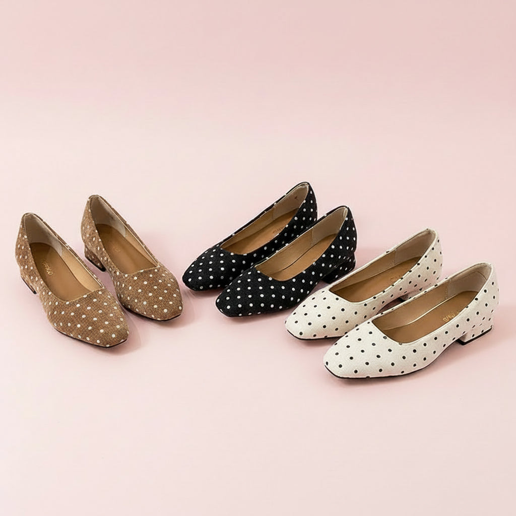 Polka Dot Shoes