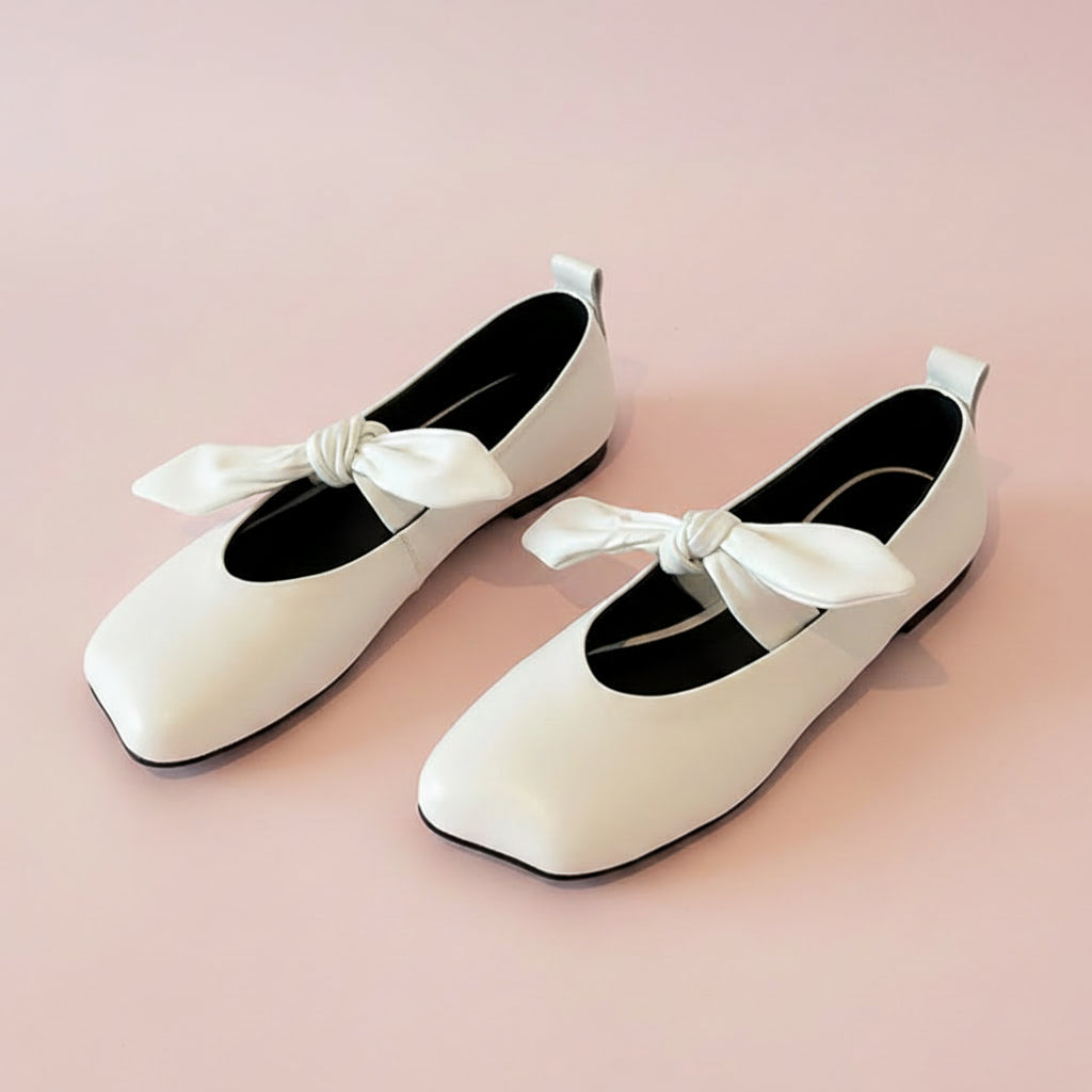 Mary Janes Square Toes Ballet Flats