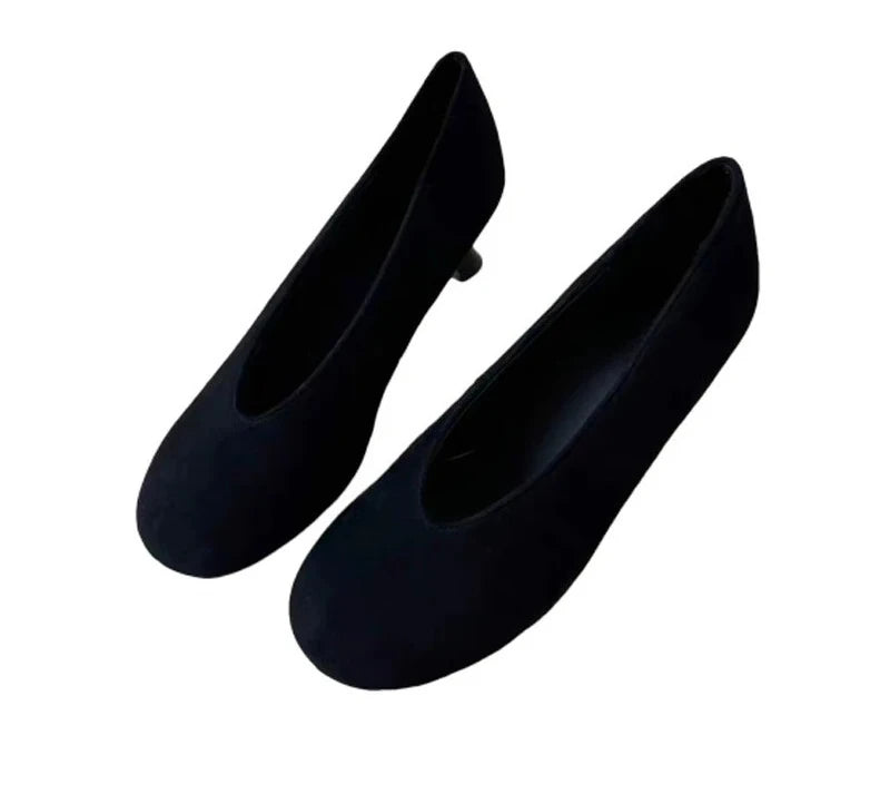 Glove Suede Heels