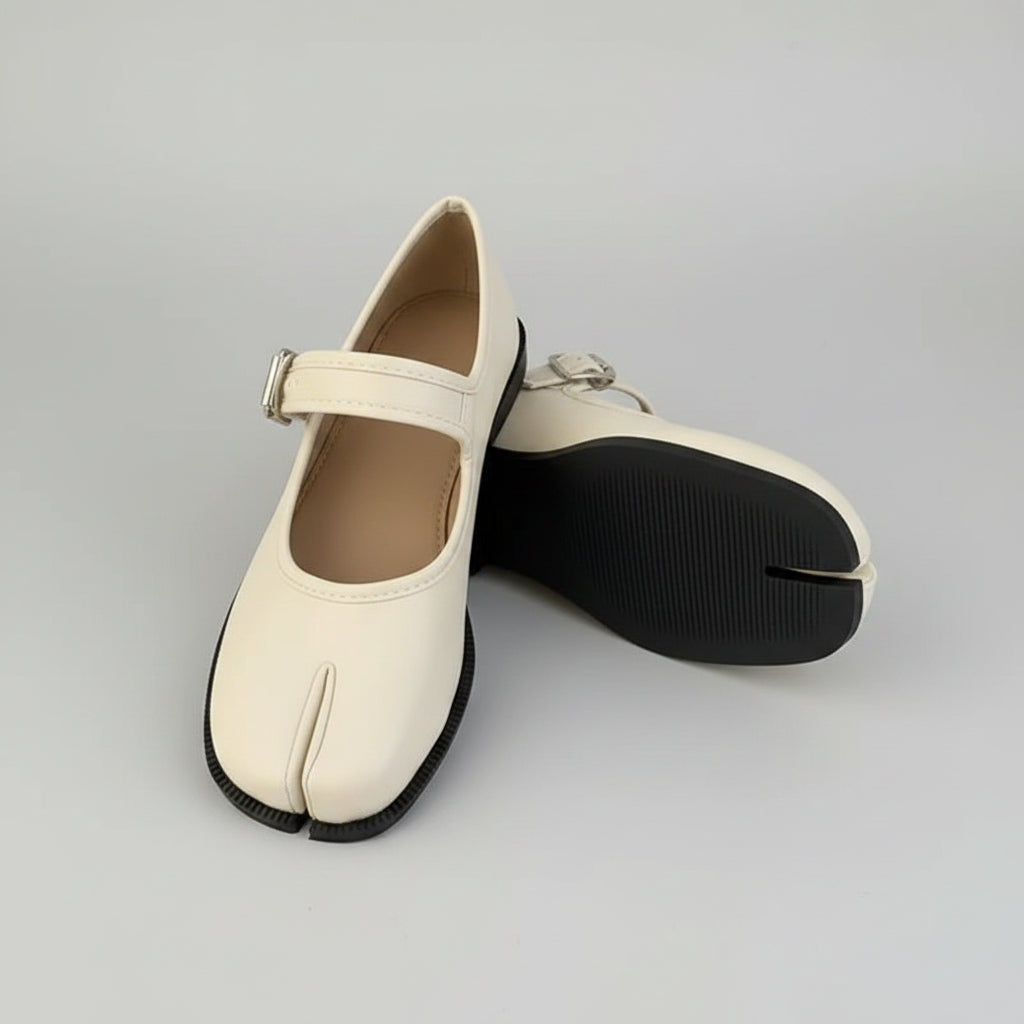 Tabi Mary Jane Flat Shoes