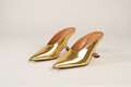 Wedge Pointy Mules