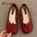 Tabi Leather Flats