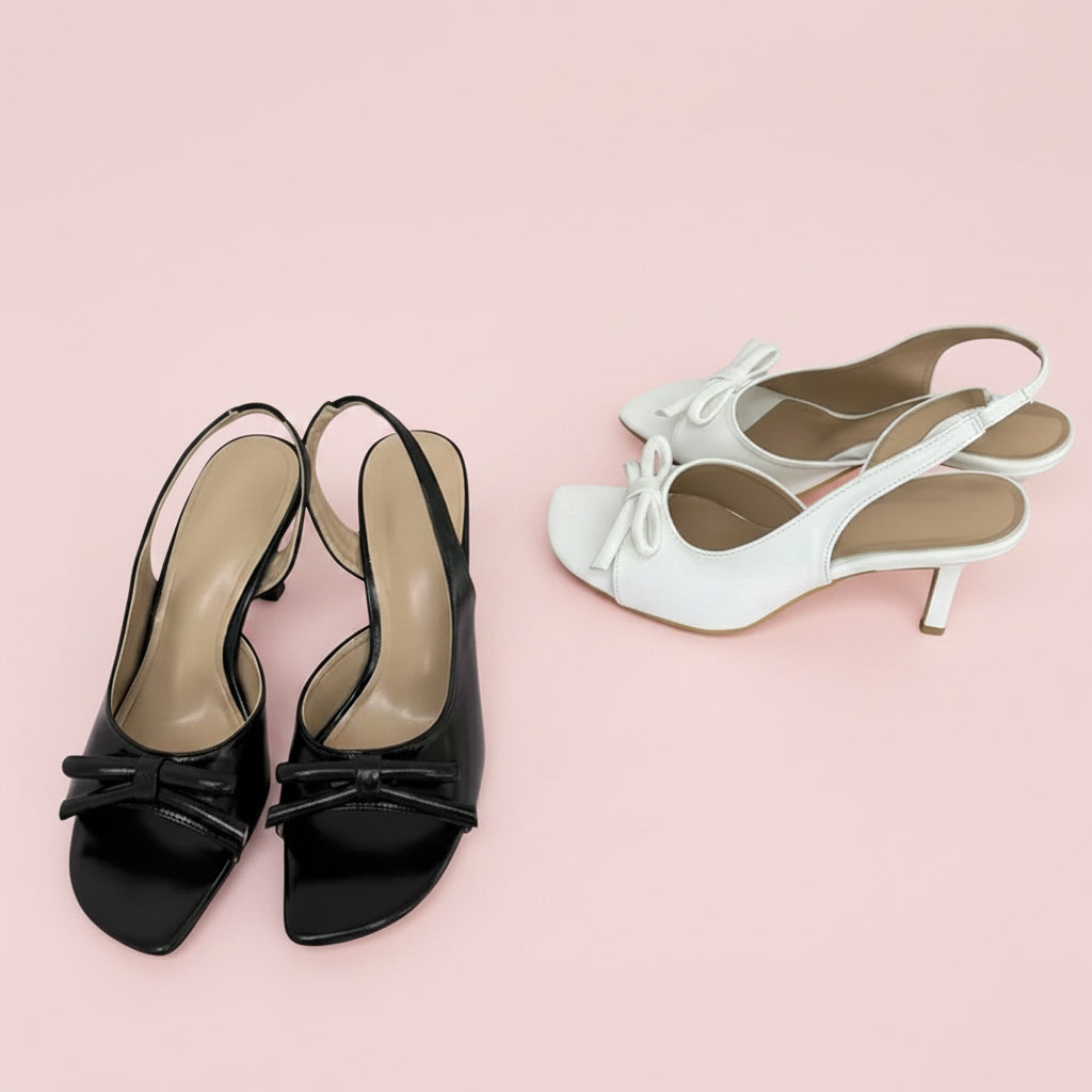 Bow tie Pep Toe Sandals
