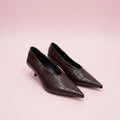 Pointed Toe Kitten Heel Pumps