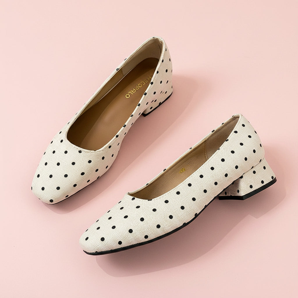 Polka Dot Shoes