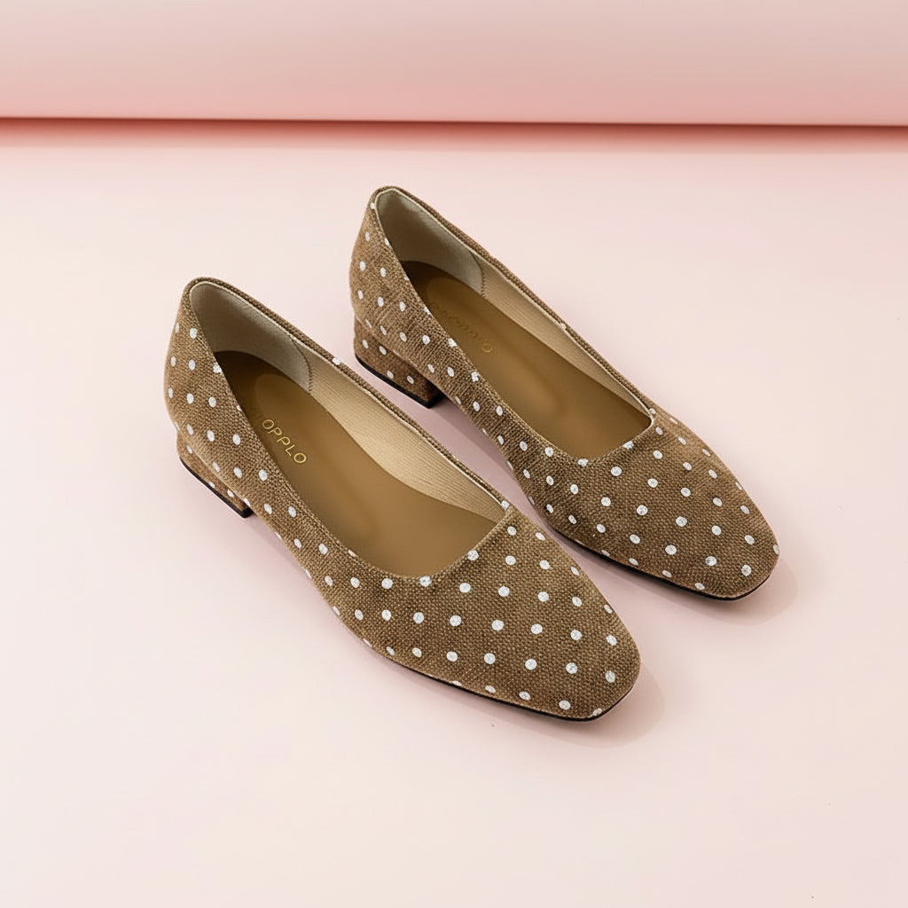Polka Dot Shoes
