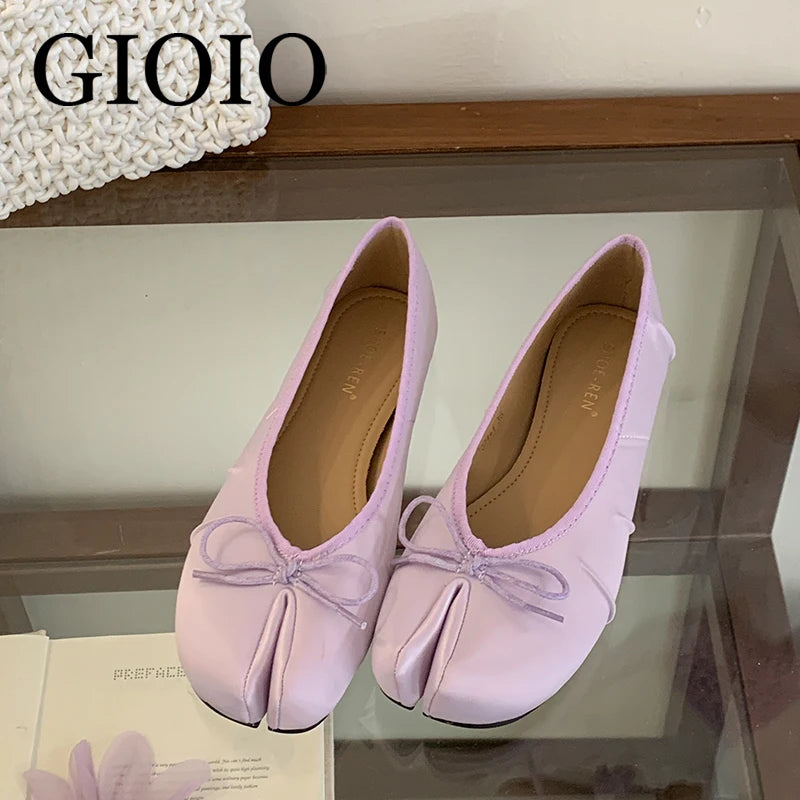 Satin Ballet Tabi Shoes