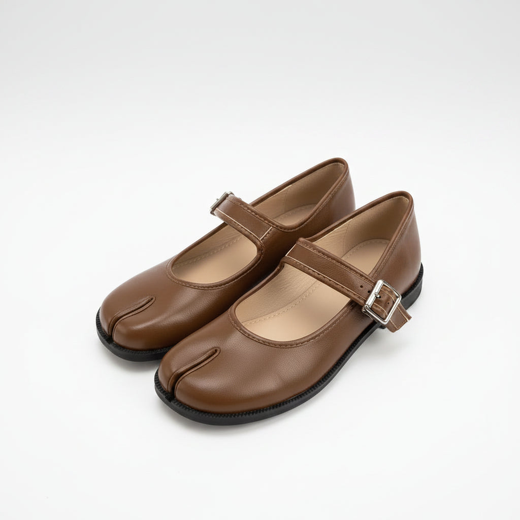 Tabi Mary Jane Flat Shoes