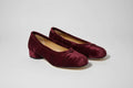 Tabi Ballerina Velvet Heels