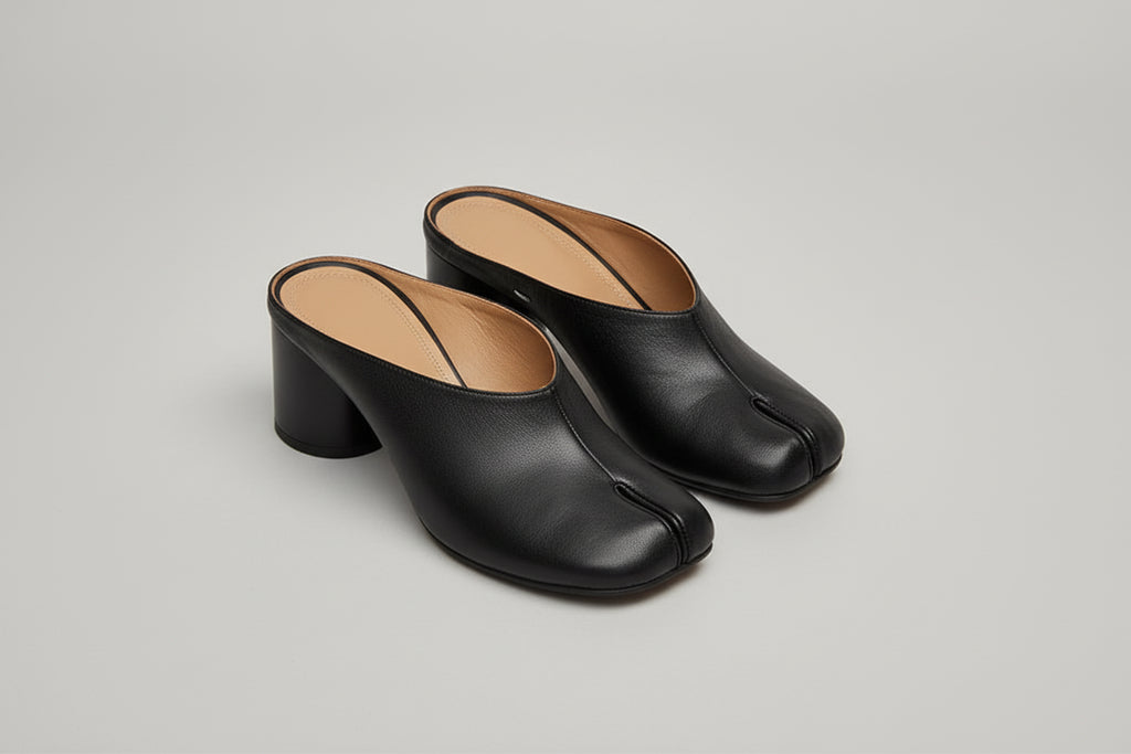 Tabi Toe Heel Mules