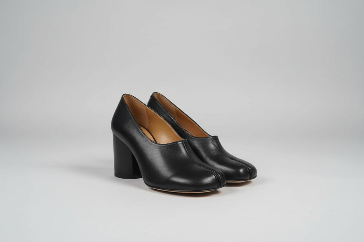 Tabi Toe Block Heel Shoes