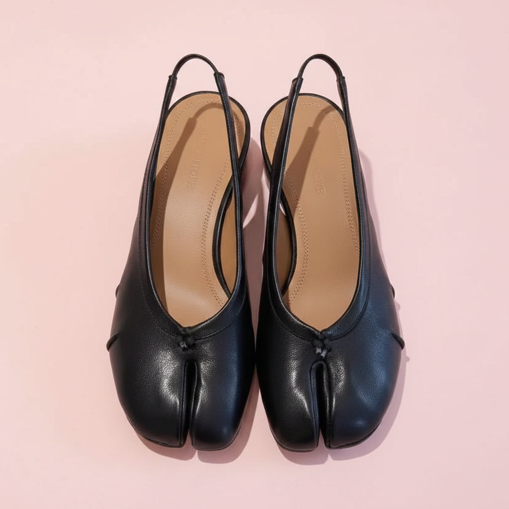 Tabi Toe Slingback Heel